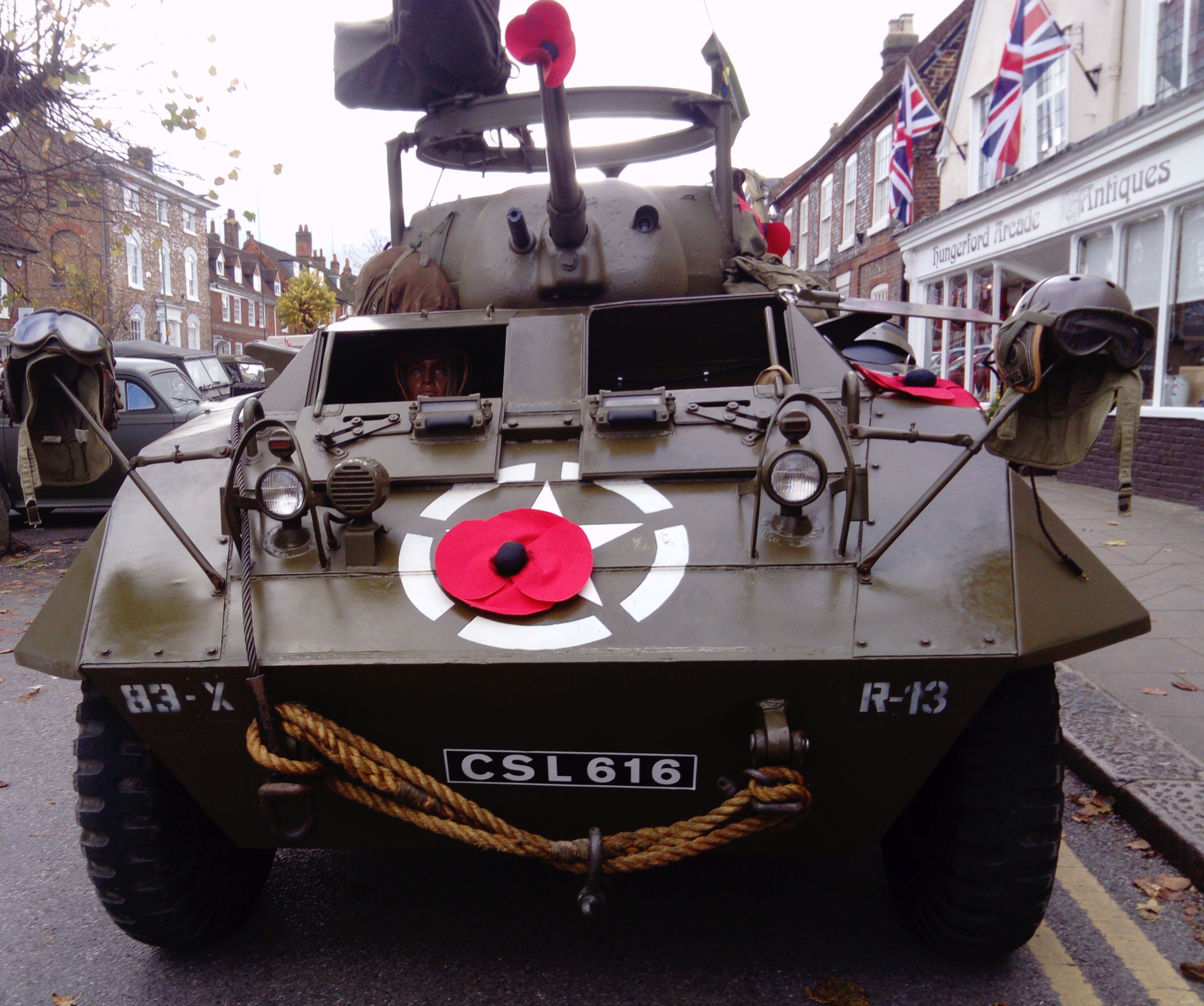 Hungerford Arcade Vintage Military Vehicles