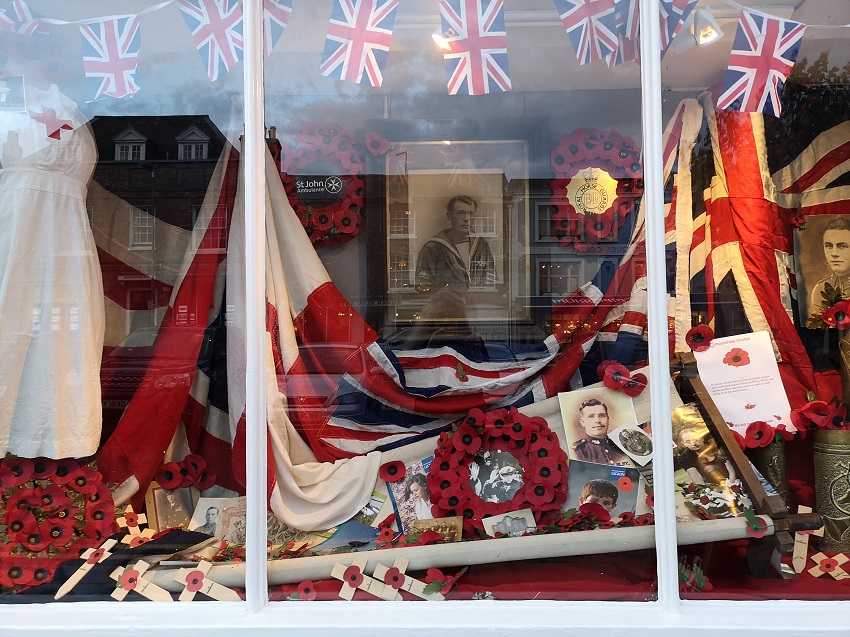 Hungerford Arcade Remembrance Window