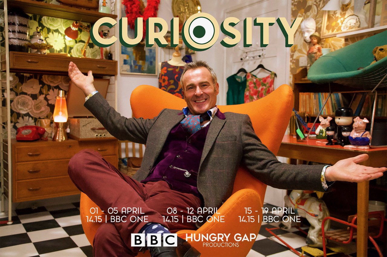 Hungerford Arcade New BBC  Show with Paul Martin 'Curiosity'
