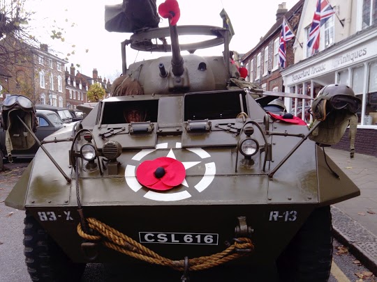 Poppy Appeal Military Vehicles Hungerford Arcade