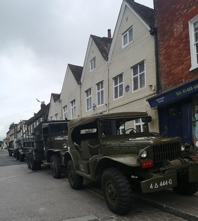 Hungerford Arcade Vintage Military Vehicles D-Day 6th June